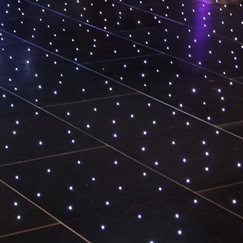 Dance Floors Black LED Starlight