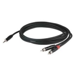 2 x RCA - 3.5mm Jack 6m