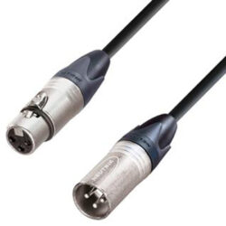 Audio XLRm - XLRf 2.0m
