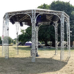 Bandstand 10m x 10m x 3.0m High