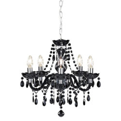 Black Chandelier 16 Arm