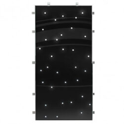 Black LED Starlight Deluxe Dance Floor Full Panel