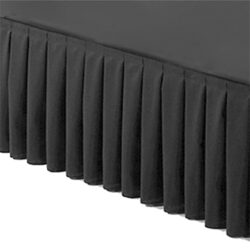 Black Valance per metre