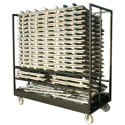 Black & White Dance Floor Trolley