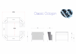 LED Bar Classic Octagon