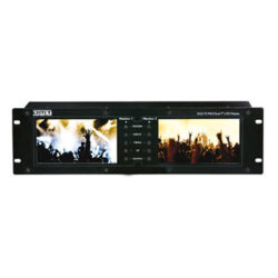 DMT DLD-72 MKII Dual 7" Rack Monitor