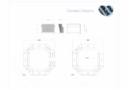 LED Bar Exdended Octagons