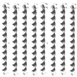 Ground Anchor Kit 8-Way (Spirafix)