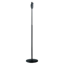 K & M Microphone Stand 1 Hand Round Base Vocal
