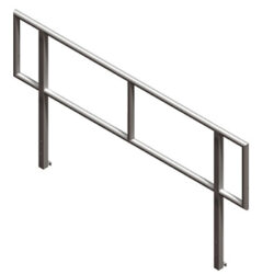 Lightspace / LiteDeck 8ft Open Handrail