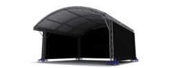 Milos MR1 6m x 4m x 3m High Arc Roof (Old Stock Method)