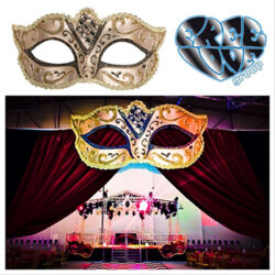 Masquerade 8ft x 4ft Mask 2