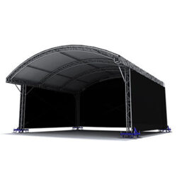 Milos MR1 8m x 6m x 4m Arc Roof (Structure Only)