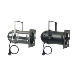 PAR64 Long Can Chrome 1000W Very Narrow Spot w / Frame