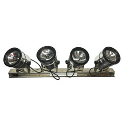 PAR 36 4-Way Pin Spot Bar (Chrome)