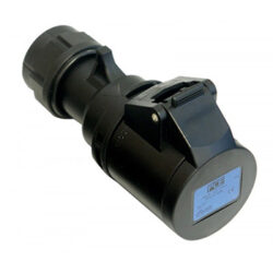 PCE 16a Female Connector Black