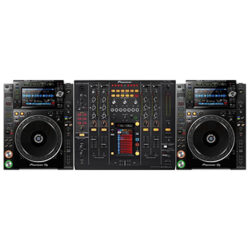 Pioneer DJM-2000NXS and 2 x CDJ-2000NXS2 Package