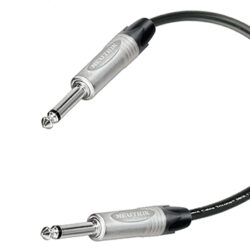1/4" Mono Jack - 1/4" Mono Jack 0.75m