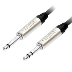 1/4" Stereo Jack - 1/4" Mono Jack 1.5m