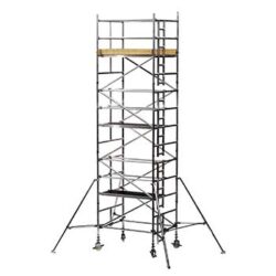 Scaffold Tower PH 5.7m / WH 7.7m (2.5m x 1.45m Double Width)