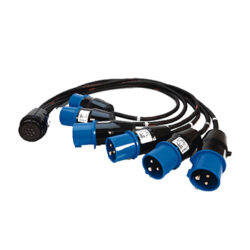 Socapex 6-Way Fan In (Female Socapex)