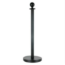 Round Top Cord Pole (Black)