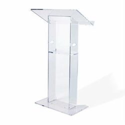 Clear Acrylic Lectern