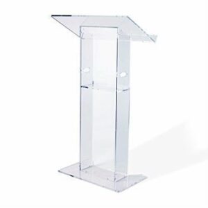 Clear Acrylic Lectern