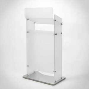 Frosted Acrylic Lectern Pro