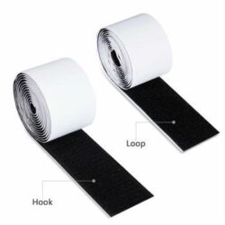 Velcro - Hook - Black - 38mm wide x 1m long