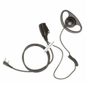 Mitex D-Shape Earpiece with Mic & PTT