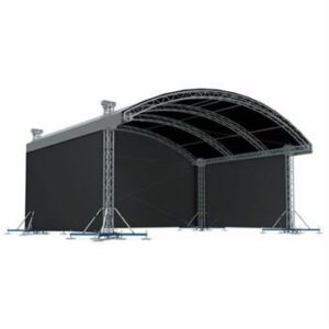 Milos MR1T 10m x 8m Arc Roof (Structure Only)