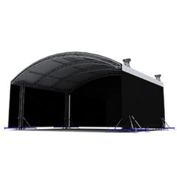 Milos MR1T 8m x 6m x 4m Self Climbing Arc Roof (Structure only)