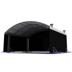 Milos MR1T 8m x 6m x 5m Self Climbing Arc Roof (Structure only)