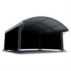 Milos MR1 8m x 6m x 4m Arc Roof (Structure only)
