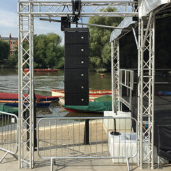 PA Wing 2.5m wide for 6m x 4m x 3m Arc Roof