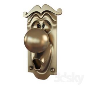 Alice In Wonderland Door Knocker (working)