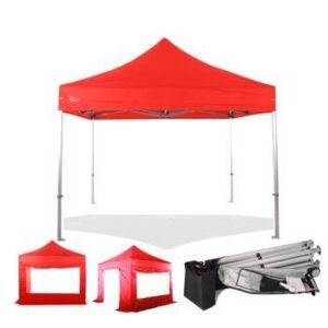 Professional Pop Up Gazebo 3m x 3m (Red)