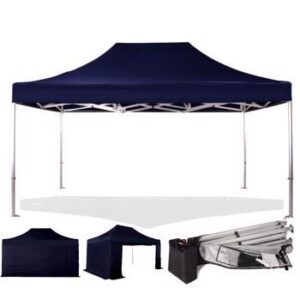 Professional Pop Up Gazebo 3m x 4.5m (Blue)