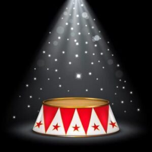Ring Master Circus Podium