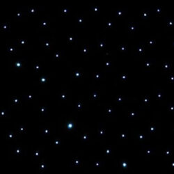 LED (White) Starcloth Backdrop 6m x 4m