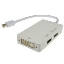 Mini DisplayPort 1.2 to HDMI, DVI or VGA Adaptor, 4K UHD Support -  HDMINIDP-HDV02
