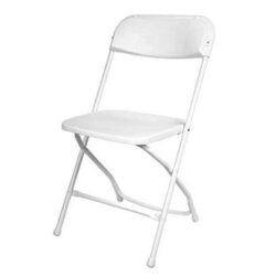 Samsonite Fold Flat Chair (White)