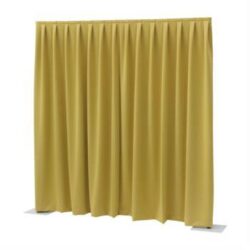 Wentex Pleated Drape Yellow (3m x 4m)
