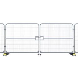 Heras Vehicle Gate Panel (Round Top)