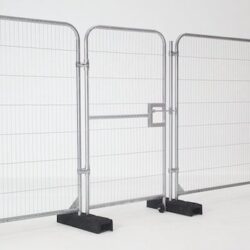 Heras Pedestrian Gate Panel (Round Top)