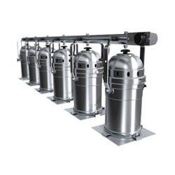 Thomas Bar of 6 Chrome with 6no. PAR 64 Long Can Chrome 1000W VNS