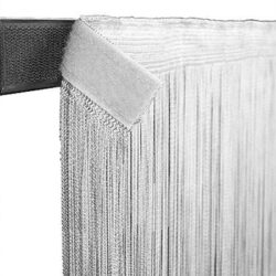Wentex Spaghetti Curtain White (3m x 6m)