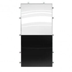 Black & White Dance Floor Full Panel