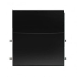 Black & White Dance Floor Half Panel Black